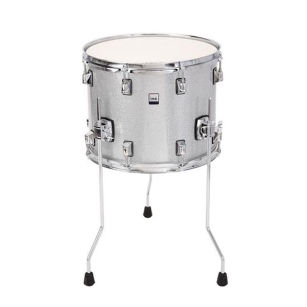 Tandesa Llc Taye GK1411F-SS 14 x 11 in. Gokit Add-On Floor Tom Drum; Silver Sparkle GK1411F-SS - main